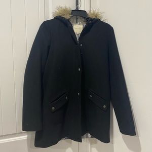 kids trench coat with hood